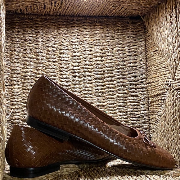 Lauren by Ralph Lauren brown Woven Flats - Picture 7 of 11